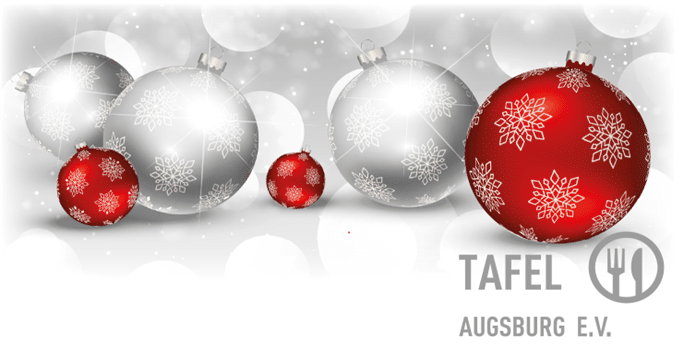 Die Tafel Augsburg wünscht fröhliche Weihnachten